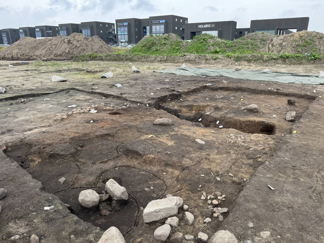 Foto fra udgravningen