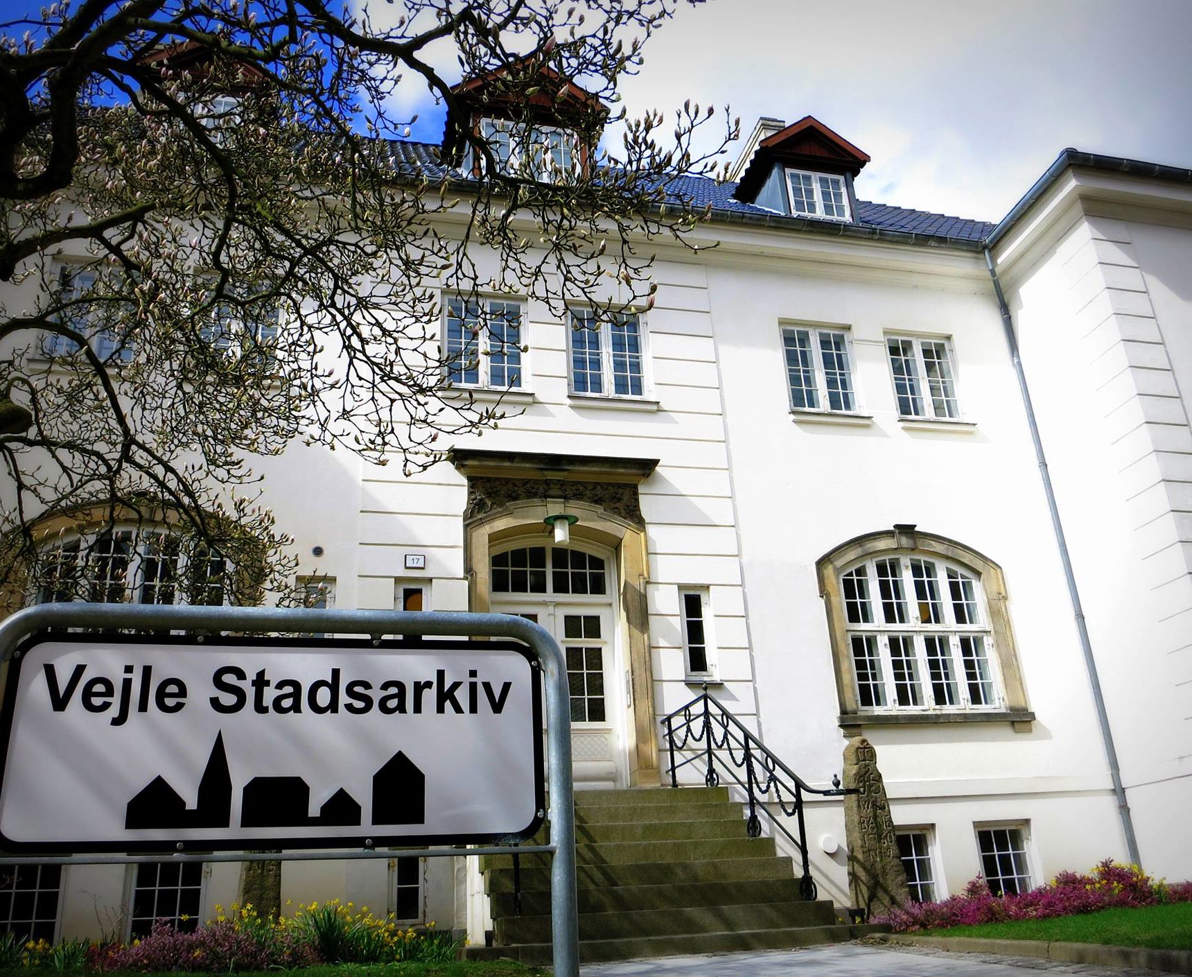 Vejle Stadsarkiv set udefra