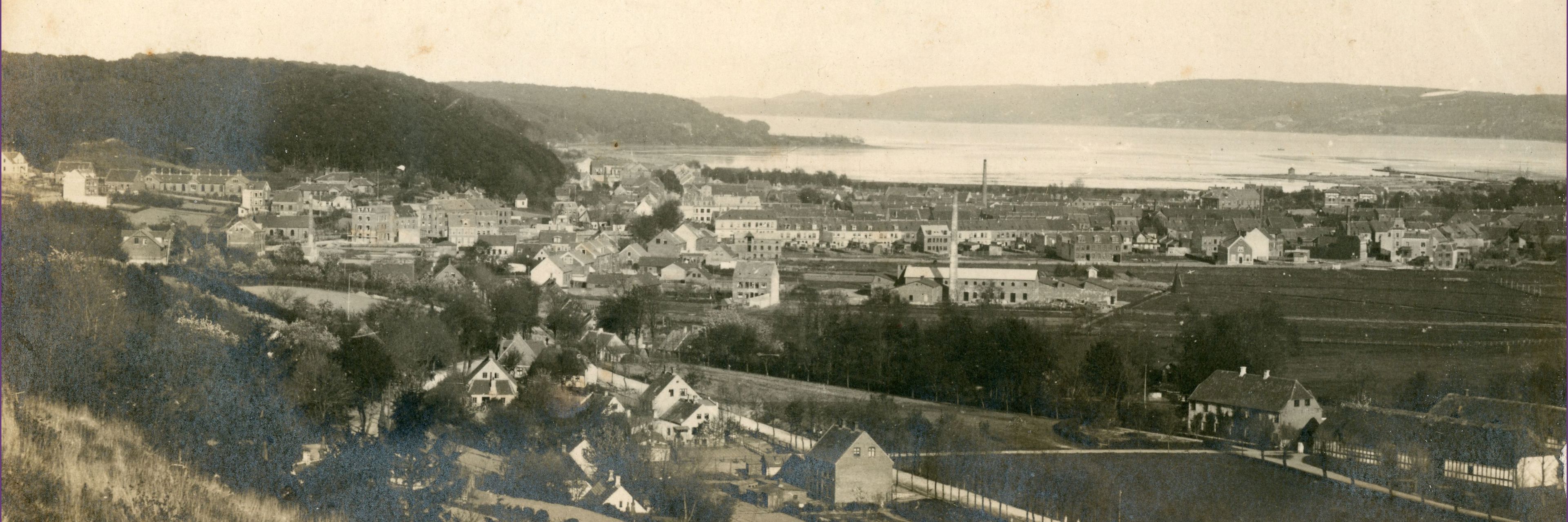 Vejle Set Fra Vest Ca. 1897