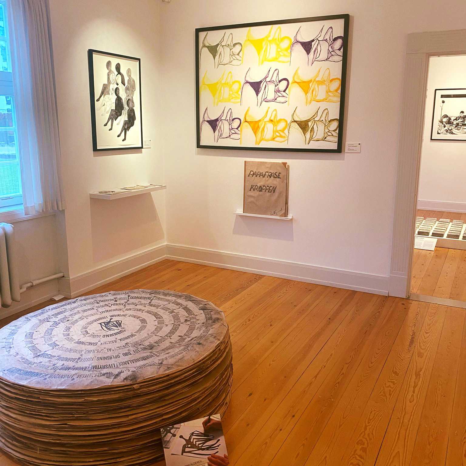 Foto fra udstillingen Parafraser